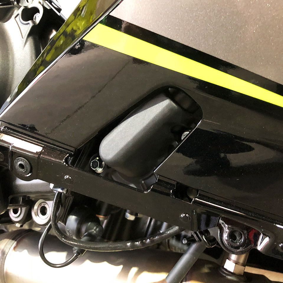 GBRacing Engine Protection Water Pump Cover Kawasaki Ninja 400 2018