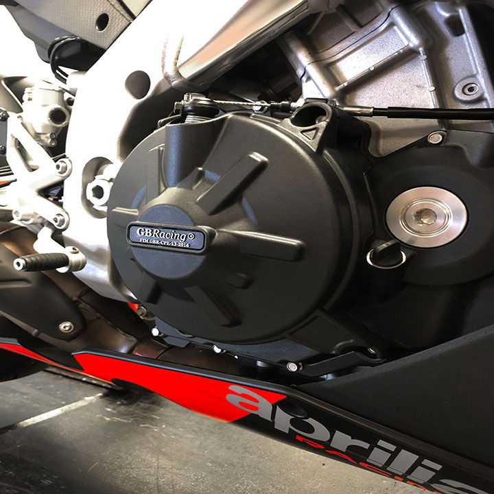 GBRacing Engine Protection Clutch Cover RSV4 2021