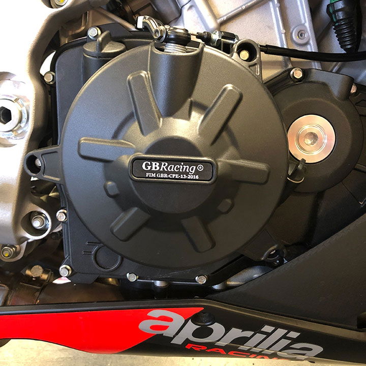 GBRacing Engine Protection Clutch Cover RSV4 2021