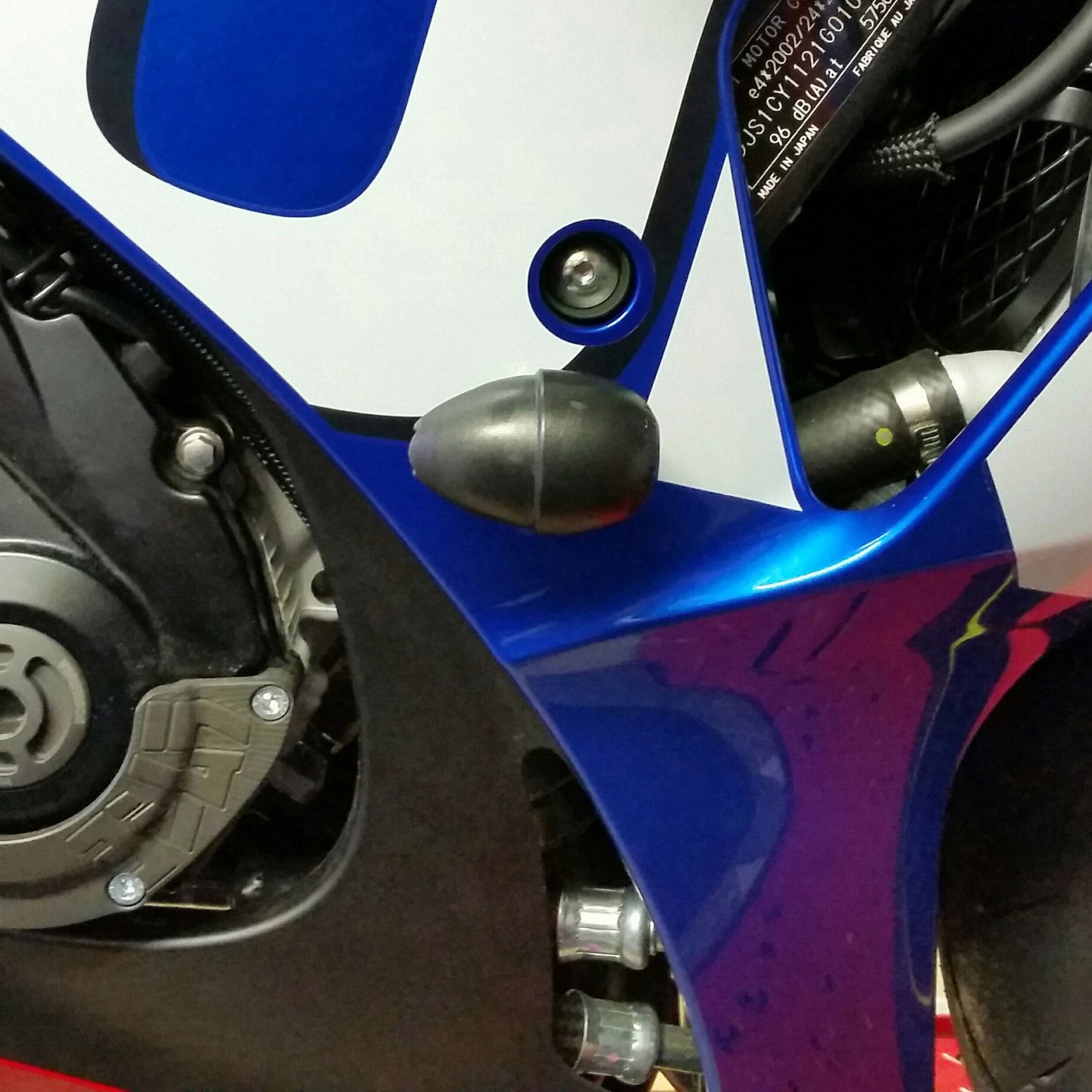 GBRacing Engine Protection Bullet Frame Slider GSXR1000