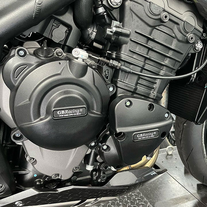 GBRacing Engine Protection Clutch and Pulse Cover Speed Triple 1200 2021