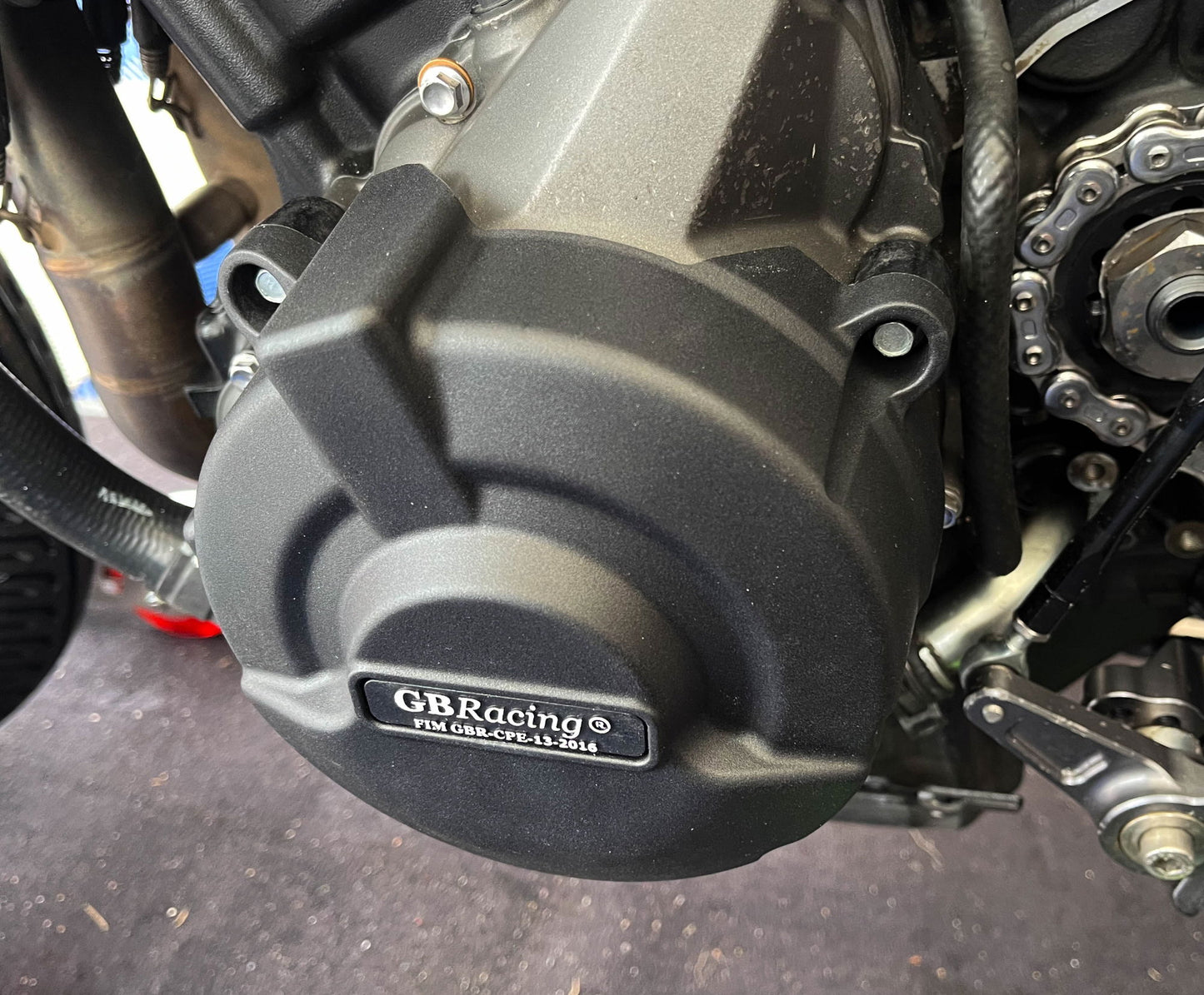 GBRacing Engine Protection Alternator Cover Triumph Daytona 660