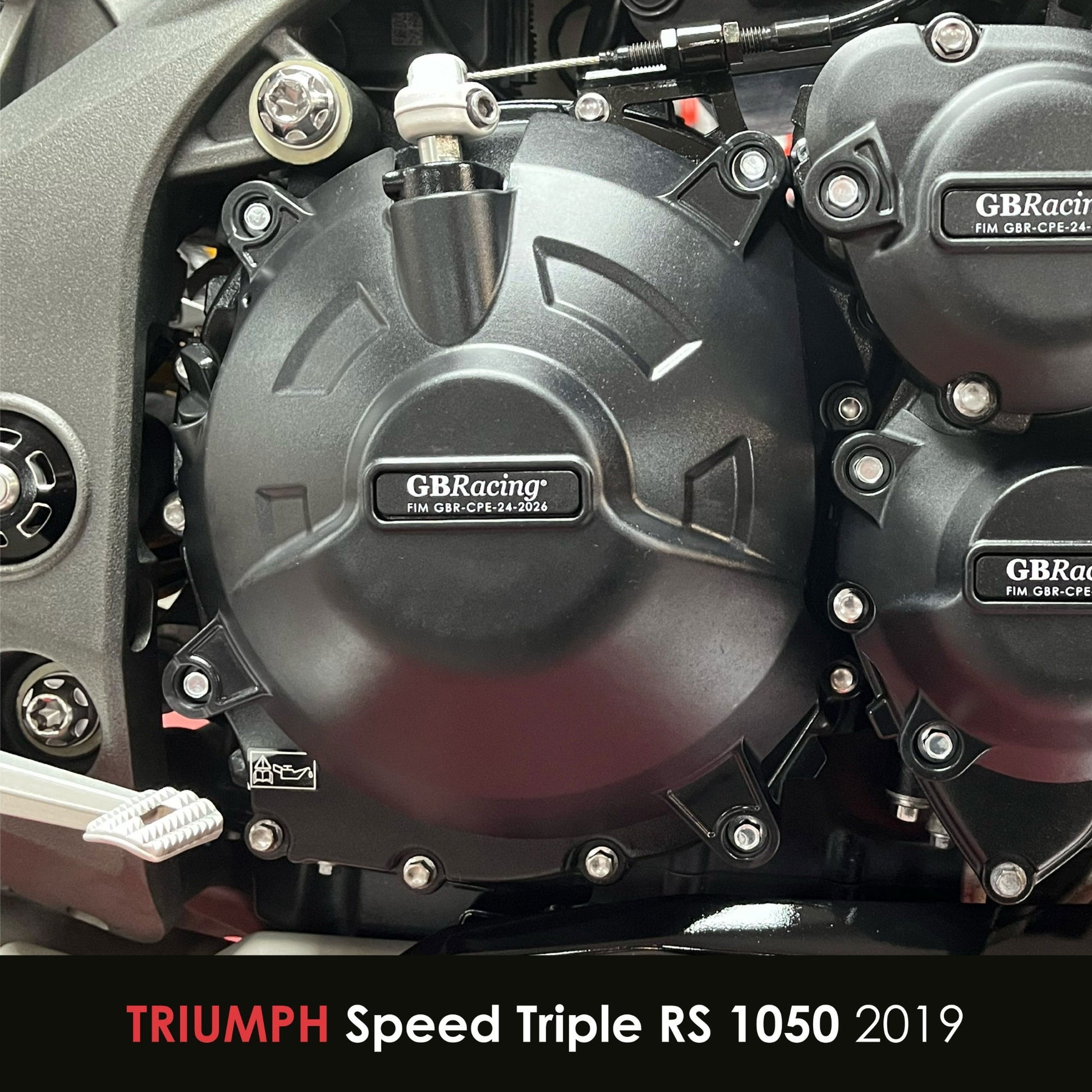 GBRacing Engine Protection Triumph Speed Triple RS 1050 2019