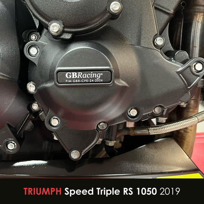 GBRacing Engine Protection Triumph Speed Triple RS 1050 2019