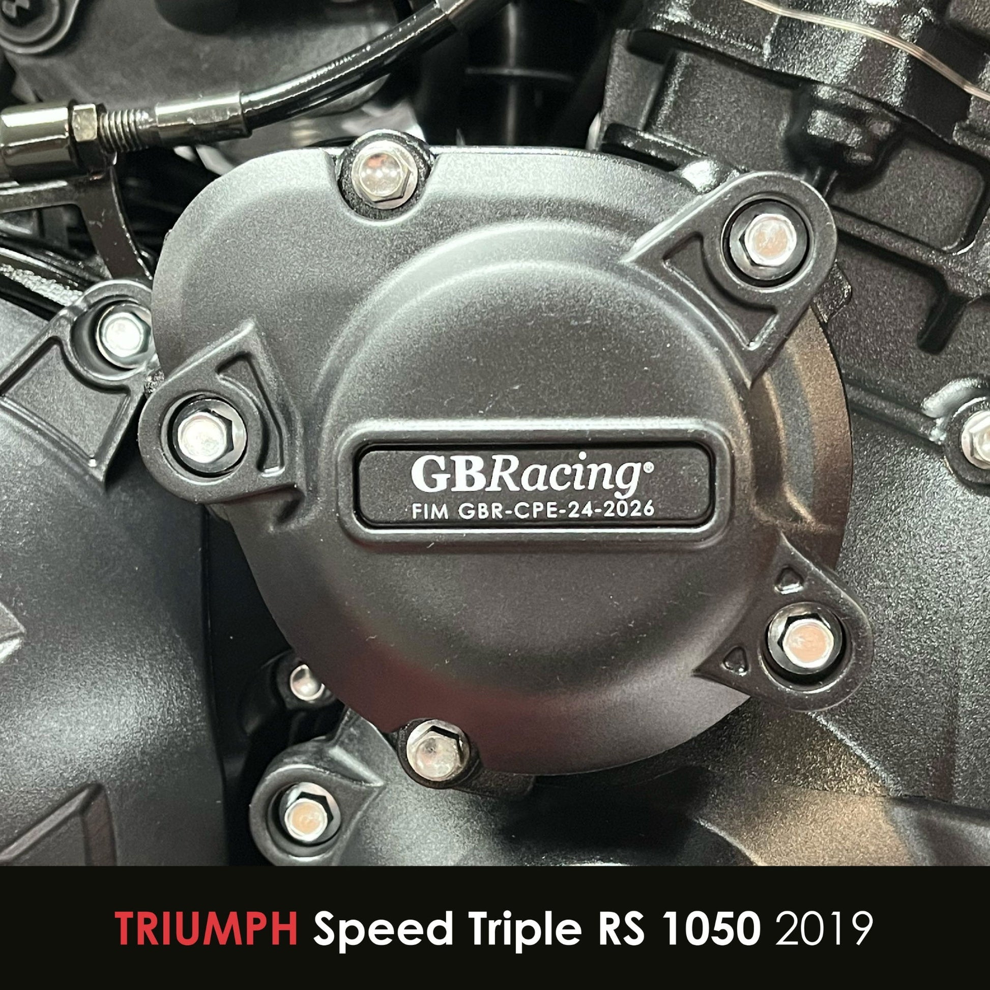 GBRacing Engine Protection Triumph Speed Triple RS 1050 2019